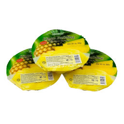 Набор (3 шт.) Фруктовый пудинг со вкусом ананаса Кинго (Kingo) Cocon, Малайзия, 420 г*3шт. Акция