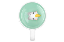 Кружка 380 мл 13,5*10*8,3 см "Единорог" с фигуркой внутри