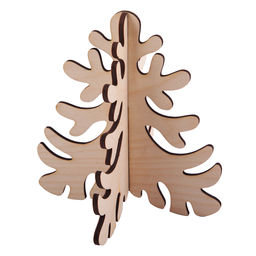Заготовка для декорирования Mr. Carving ВД-1219 Елка 3Д фанера 14 х 14 х 15 см 14х14х15см