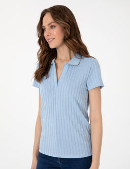 A__k Mavi Slim Fit Basic Ti__rt