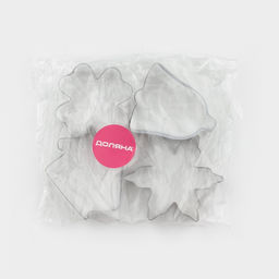 Набор форм для вырезания печенья Доляна Снежинка. Домик. Колокольчик. Клевер, 4 шт. фото 4