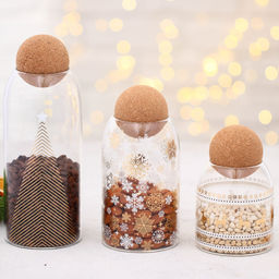 Банка для хранения новогодняя «Чудесное время», 800 мл