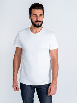 Футболка мужская короткий рукав GREG G146-KO-SAS5000 (белый)  фото 4