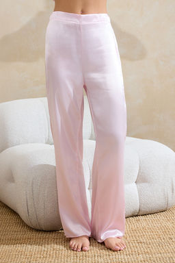 Pudra Buzgulu Baglama Detayl? Saten Dokuma Pijama Tak?m? THMSS26PT00043 - Trendyolmilla фото 3