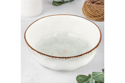 Салатник 1 л 18*18*7 см Кантри голубой, фарфор