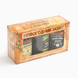Чай подарочный Новогодний запас, набор 3 шт.?50 г, вкусы: мята, яблочный штрудель, чабрец - Фабрика счастья фото 8