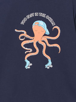 Bisiklet Yaka Erkek ?ocuk Sweatshirt ve E?ofman Alt - Waikiki фото 3