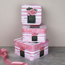 Коробка подарочная 3 штуки / 3374-SY520 /уп 36/ - Галеонтрейд фото 3