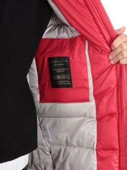 9903 RED Пальто зимнее женское AIGELIYA - Fashion фото 10