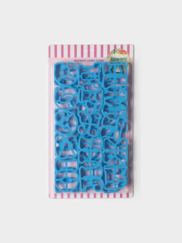 Формы для печенья Русский алфавит, 30 шт., пластик, голубые - Simaland фото 4