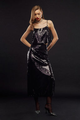 Кроп-топ с пайетками - Mollis фото 3