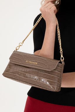 Женская коричневая сумка через плечо Неожиданная скидка в корзине - U.s. polo assn фото 2