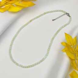 Бусы из зеленого Опала 45 см +