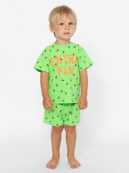 CRB wear/CSBB 63855-37-416 Футболка для мальчика,зеленый/Ex.Cherubino