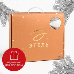 Плед с рукавами светящийся в темноте «Этель. Елочки», 150×200 см, плотность 220 г/м²