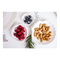 Блюдо сервировочное Walmer Shell 10 см, цвет белый  фото 7