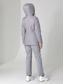 25125 Куртка серый - Dizzyway фото 4