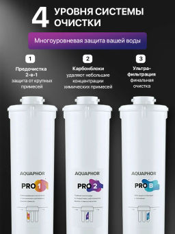 -34% Фильтр ультра очистки воды Кристалл Eco Pro Аквафор  фото 3