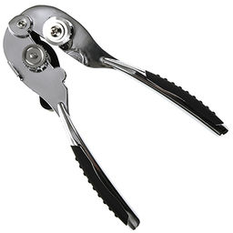 Консервовскрыватель из нержавеющей стали Бабочка Прима 17х5х5см, бакелитовые ручки, в блистере (Китай) - Домашняя мода фото 2