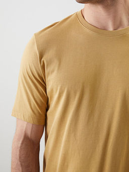 Bisiklet Yaka Penye Erkek Ti??rt