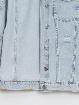 K?z ?ocuk Jean Ceket - Waikiki фото 2