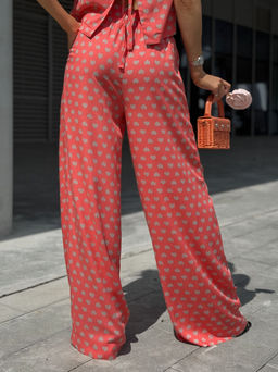 Костюм DilanaVIP 2111 розовый принт - Dilana vip фото 2