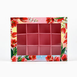 Цена за 5 шт. Коробка складная под 12 конфет Для тебя, 14.4?18.4?3.8 см - Дарите счастье фото 2