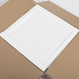 СтЖ104 Стол журнальный, 51х51х42 см, ЛДСП белый пайн бетон, металл чёрный (цвет 06)