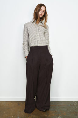 ZW COLLECTION CHECK SHIRT