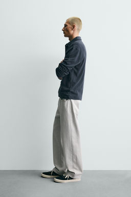 PANTAL?N STRAIGHT FIT JACQUARD / Gris - Zara фото 4