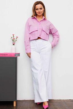 Блуза AURA 2144-170 розовый  фото 5