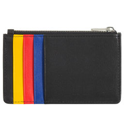 Итальянский кожаный кардхолдер DuDu серии Bali | черный