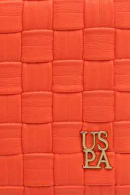 Женский оранжевый кошелек - U.s. polo assn фото 6