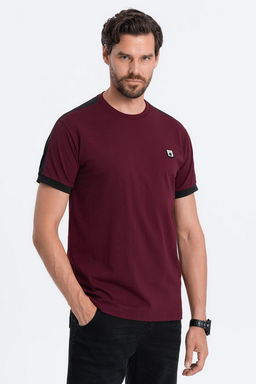 Футболка OMBRE S1632-bordowy