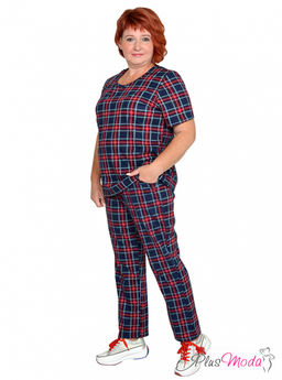 Футболка Модель №1293 размеры 44-84 - Plusmoda фото 11