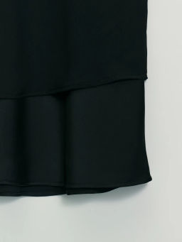 Двухслойная юбка миди / Zarina