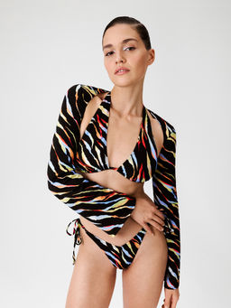 Infinity / Блузка жен. Malvina черный принт