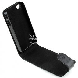 Чехол раскладной для iPhone 4 из кожи морской змеи