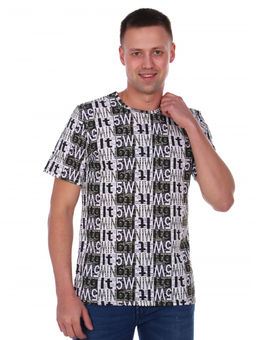 Футболка Relax-2 (Буквы_зеленый)