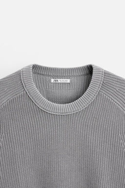 TEXTURED RELAXED FIT SWEATER - Zara фото 16