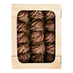 Зефир ванильный в темном шоколаде с фисташкой 1кг