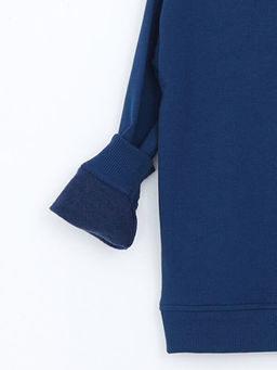 Dik Yaka Erkek ?ocuk Sweatshirt