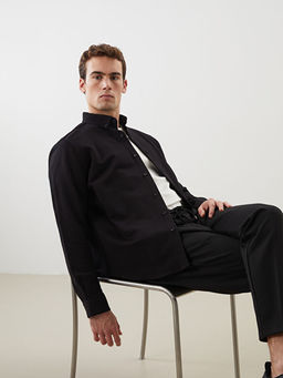 Slim Fit Uzun Kollu Erkek G?mlek