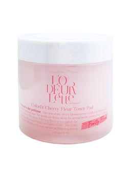 LODEURLETTE Тонер-пэды для тусклой кожи лица / In England Colorfit Cherry Fleur, 150 мл