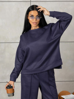 Костюм женский под замшу мод.2082 - Барболета фото 33