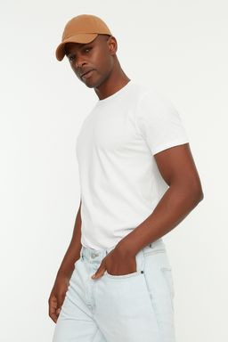 TRENDYOL MAN Siyah Slim/Dar Kesim Basic %100 Pamuklu 2li Paket Bisiklet Yaka K?sa Kollu T-Shirt TMNSS19BO0071 - Trendyolmilla фото 6