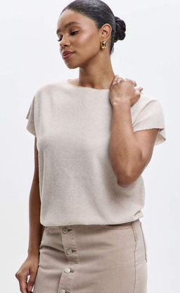 Джемпер к/р F612-1556 l.beige - Fine joyce фото 6