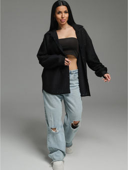 Стелла рубашка женская (шоколад) - Lovetex фото 11