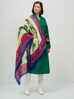 Тонкий,мягкий двусторонний палантин из тонкой шерсти - Tantino фото 5