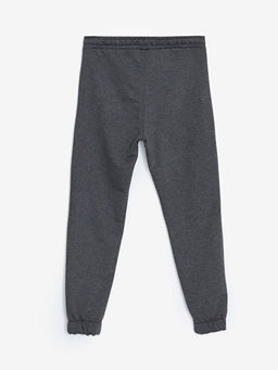 Beli Lastikli Bask?l? Erkek ?ocuk Jogger E?ofman Alt? - Waikiki фото 2
